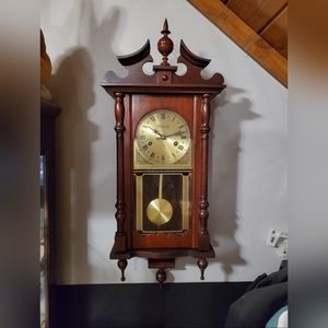 Wentworth 31 Day Pendulum Chiming Wall Clock Vienna